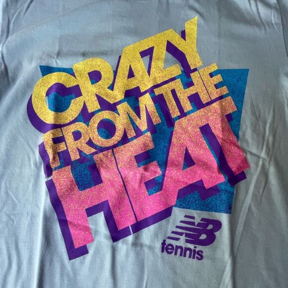 NWT New Balance Colorful Graphic Tee Mens Size S - Picture 5 of 5